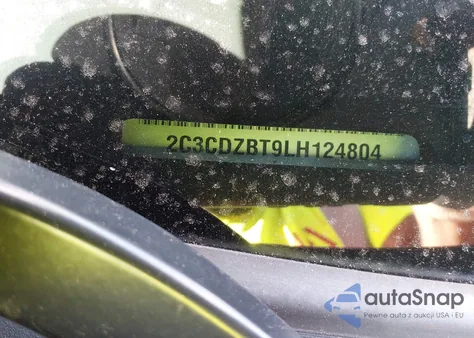 2020 Dodge Challenger R/T из США, поврежденный, VIN 2C3CDZBT9LH124804